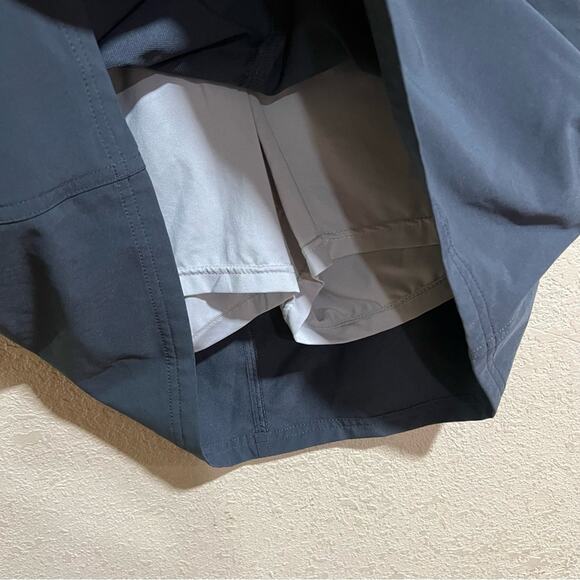 Nivo by lanctot charcoal gray golf skirt with shorts - skort 12 - Picture 3 of 7